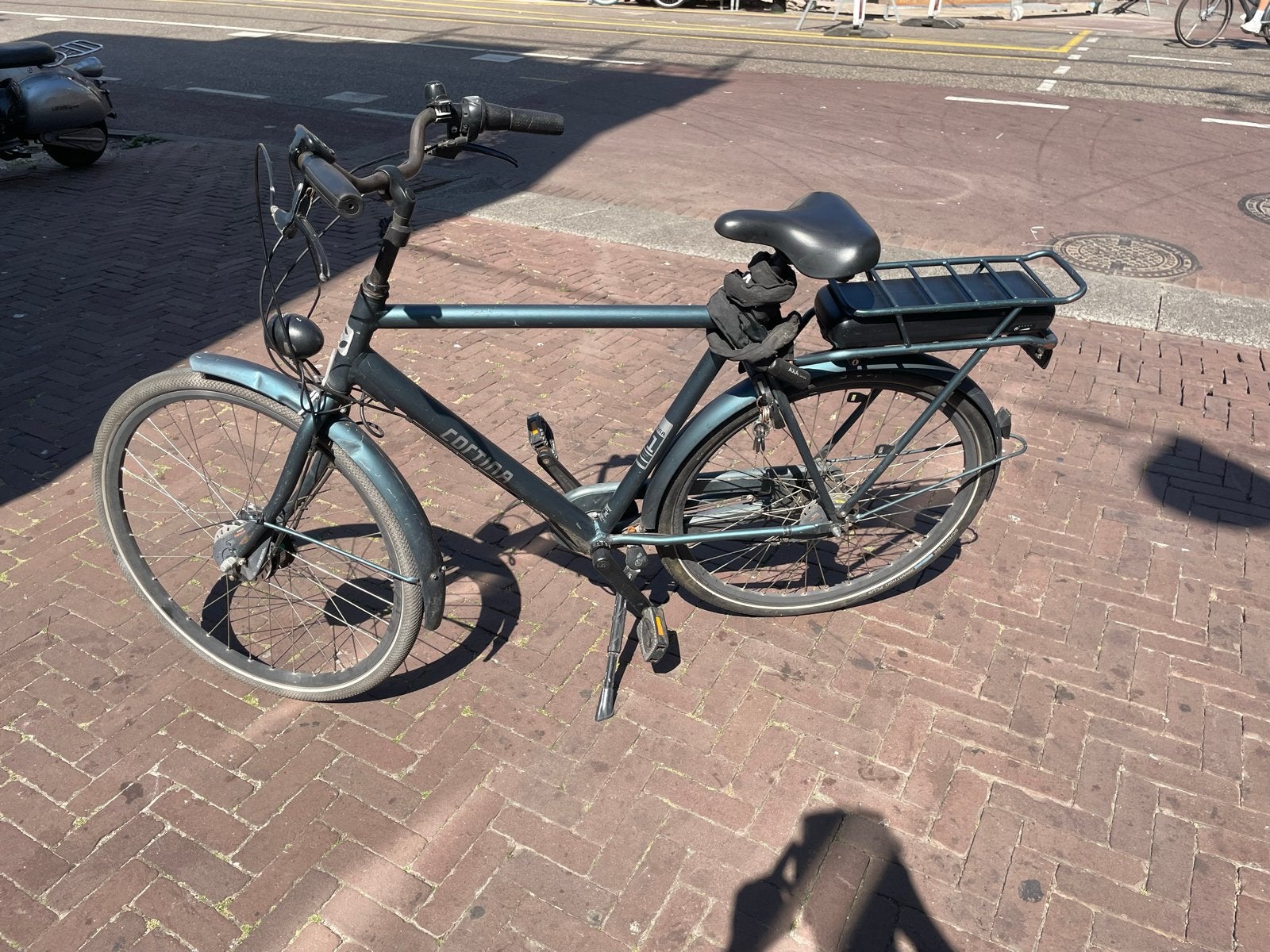 Cortina E-bike met Bafang accu (defect), Gebruikt, Ophalen of Verzenden, Cortina, 51 tot 55 cm