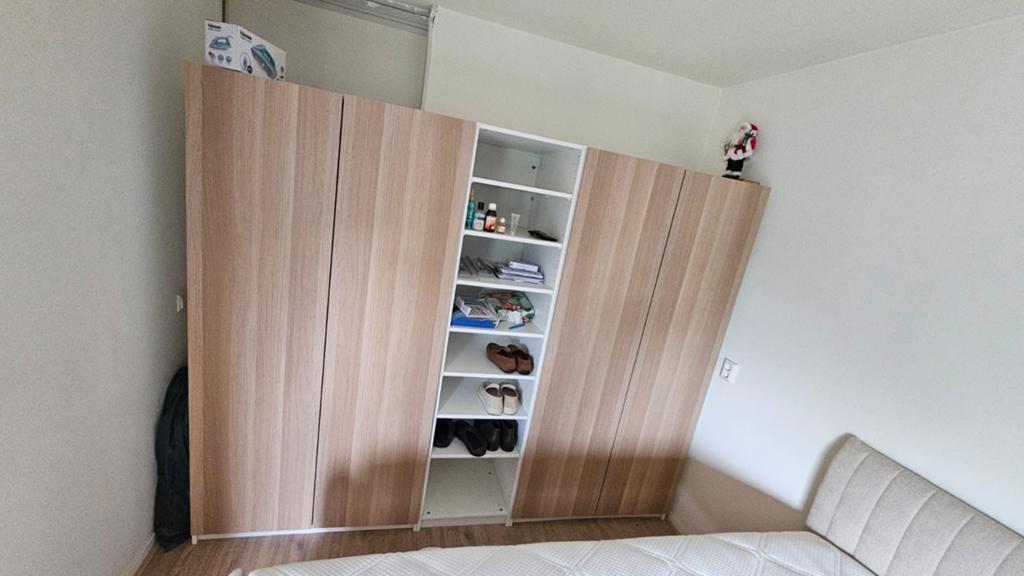 IKEA PAX Kledingkast met open vakken, Ophalen, Gebruikt