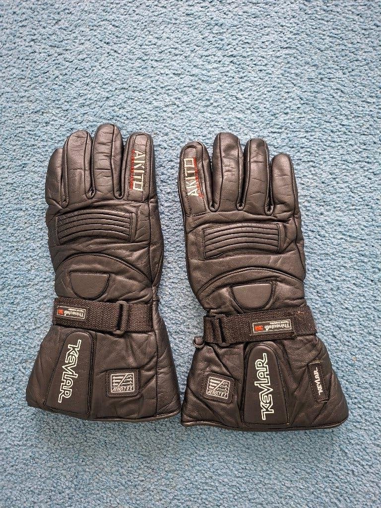 motor handschoenen 9 1/2, Motoren, Kleding | Motorkleding, Heren, Handschoenen, Tweedehands, Ophalen