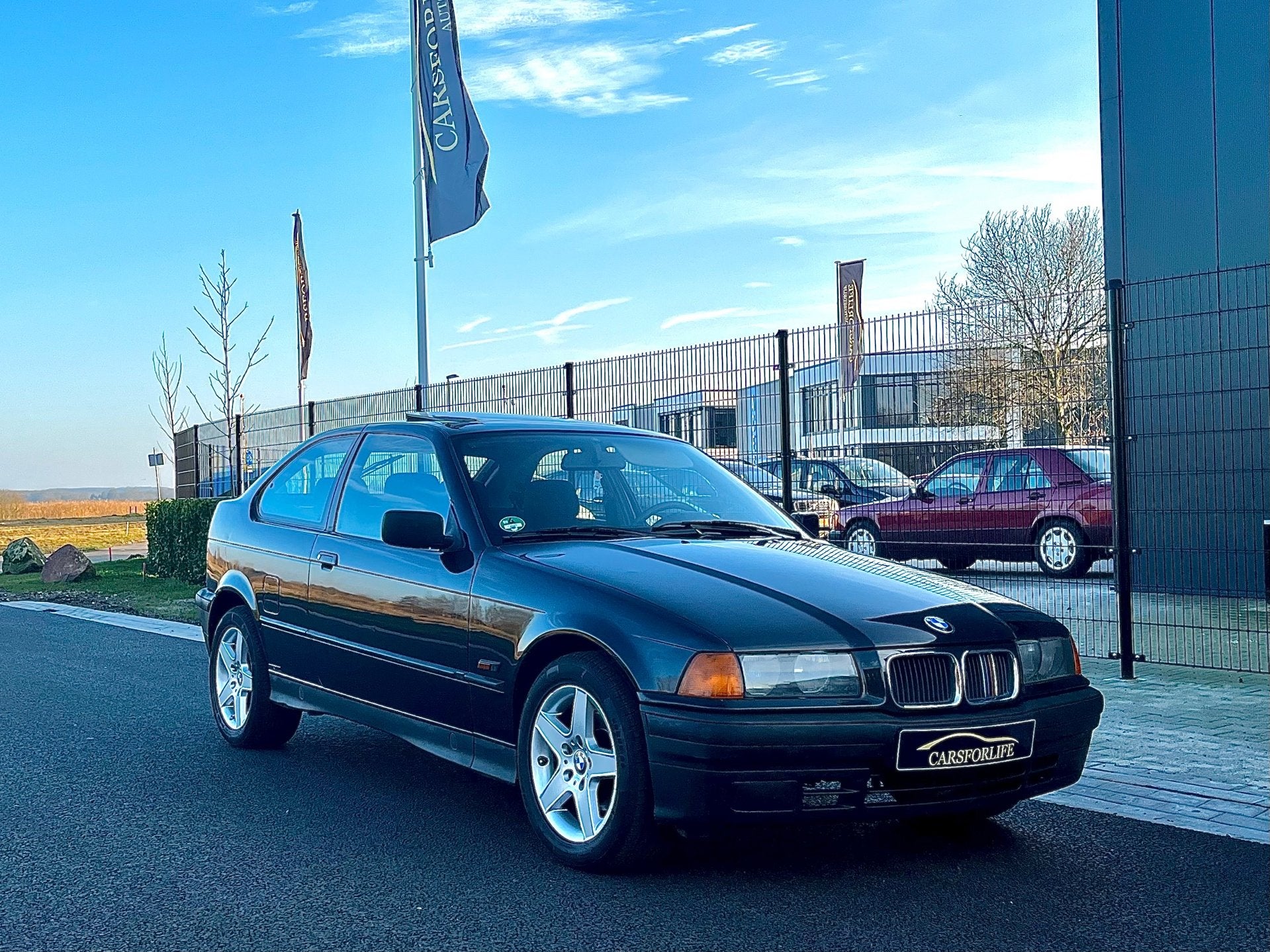 BMW 3-serie Compact 316i ( Automaat ), Auto's, BMW, Automaat, Gebruikt, Zwart, Bedrijf