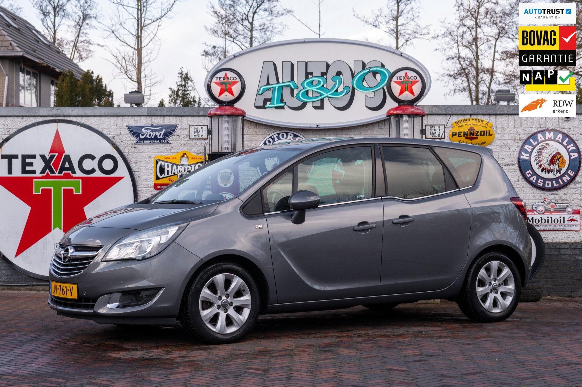 Opel Meriva 1.4 Turbo Blitz 1e Eig. 31.700 km +NAP NL-auto, 4 cilinders, Leder en Stof, Origineel Nederlands, Bedrijf