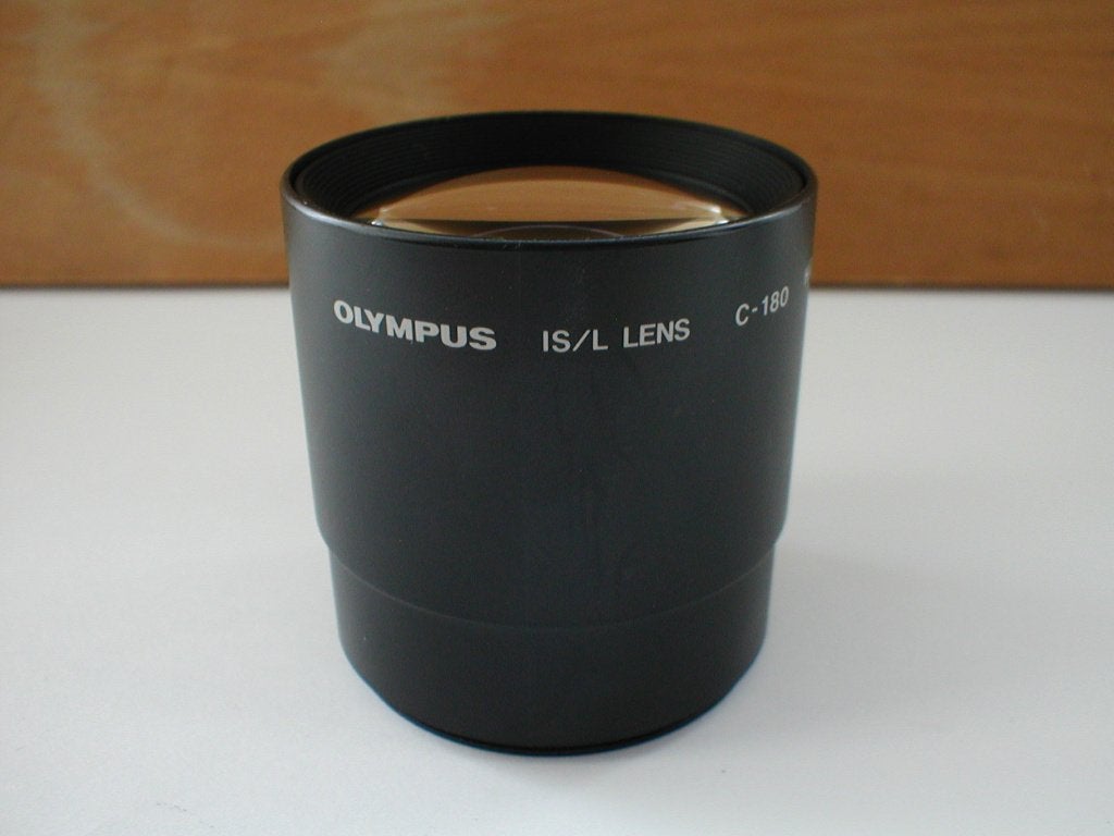 Olympus IS/L lens C-180 1,7x teleconverter, Gebruikt, Olympus, Ophalen of Verzenden, Overige vattingen