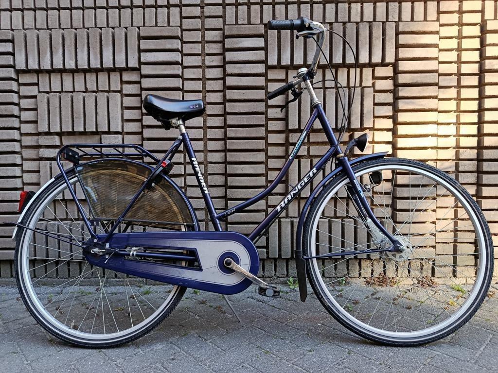 Damesfiets Ranger Royal 3 versnellingen, slot, verlichting, Ophalen