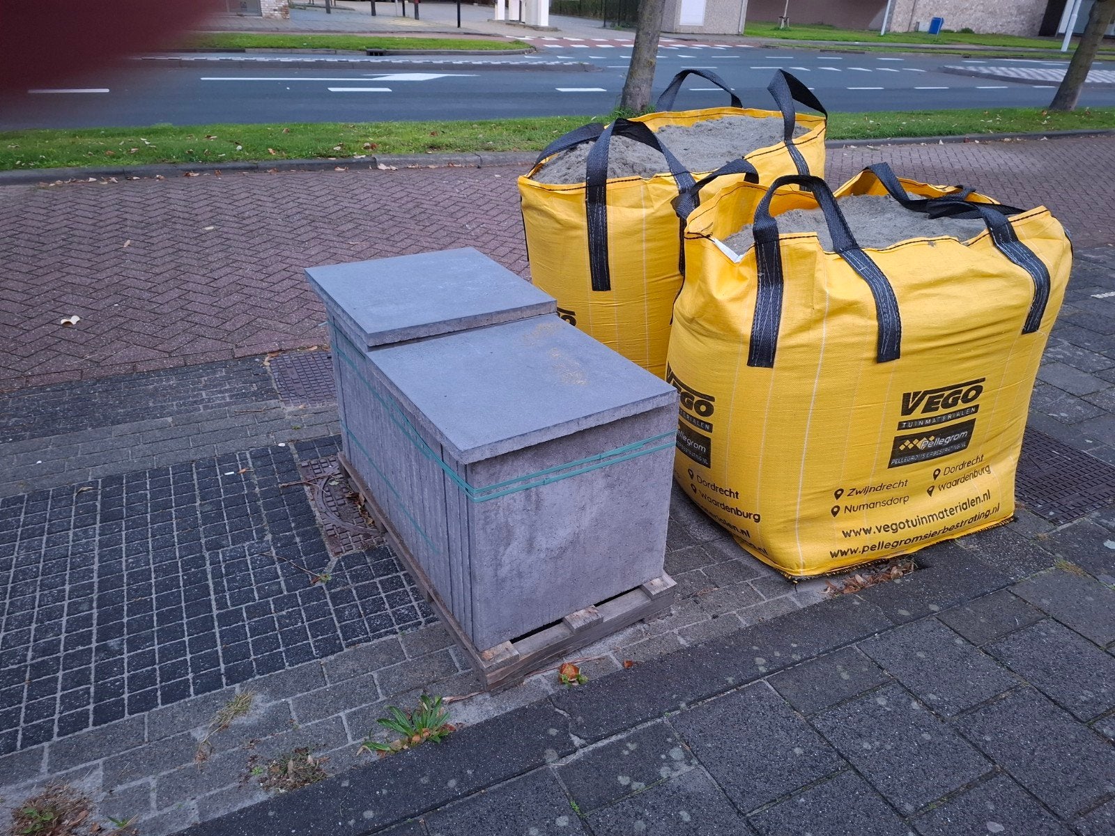 gratis 1 kuub ophoogzand in big bag, Ophalen, Nieuw, Ophoogzand