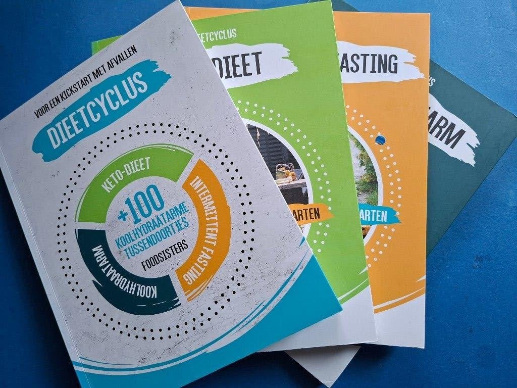 FOODSISTERS de dieetcyclus (4x), Boeken, Verzenden, Zo goed als nieuw