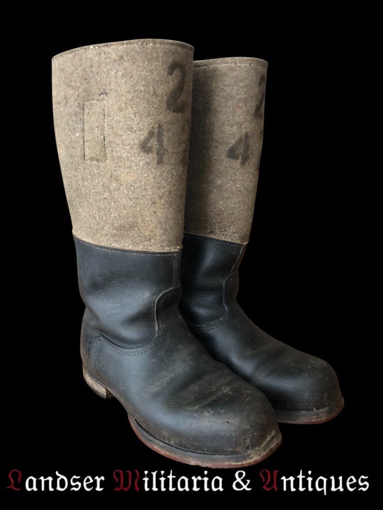 WH WW2 Winterstiefel, Ophalen of Verzenden, Landmacht, Duitsland, Kleding of Schoenen