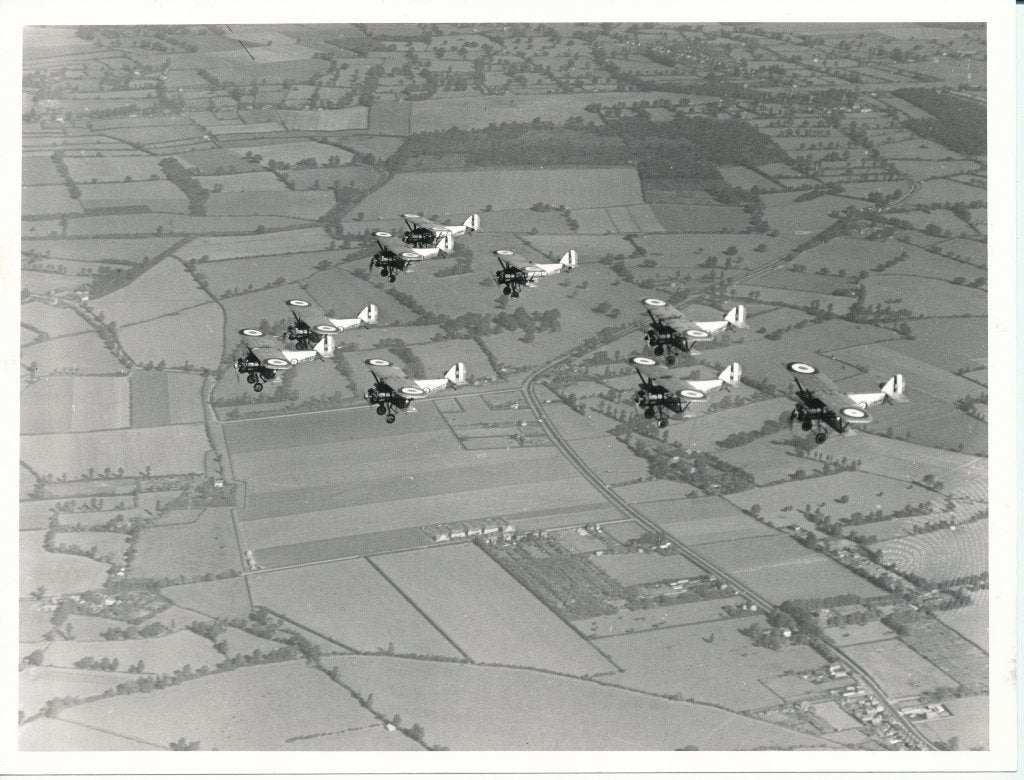 RAF AW Siskin 1929 29sqn, Verzenden, Zo goed als nieuw, Kaart, Foto of Prent