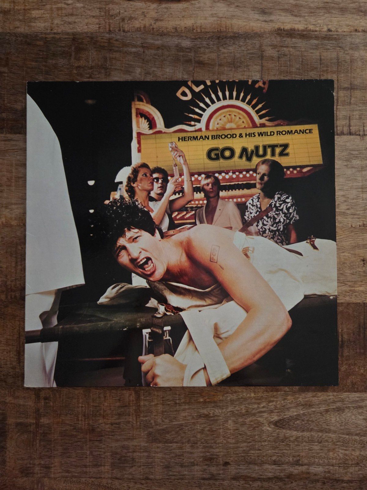 Lp herman brood & his wild romance go nutz, Cd's en Dvd's, Vinyl | Rock, Ophalen of Verzenden