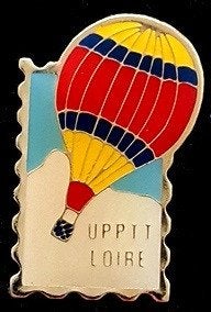 UPPTT Loire ballon pin, Verzenden, Nieuw, Transport, Speldje of Pin
