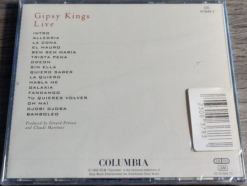 Gipsy Kings - Live [NIEUW], Ophalen of Verzenden, Zo goed als nieuw, Aziatisch