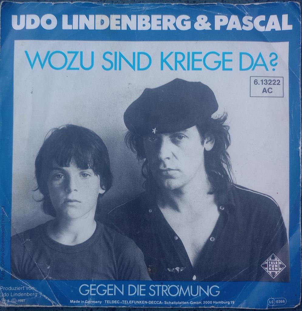 Udo Lindenberg & Pascal – Wozu Sind Kriege Da?, Gebruikt, 7 inch, Ophalen of Verzenden, Pop