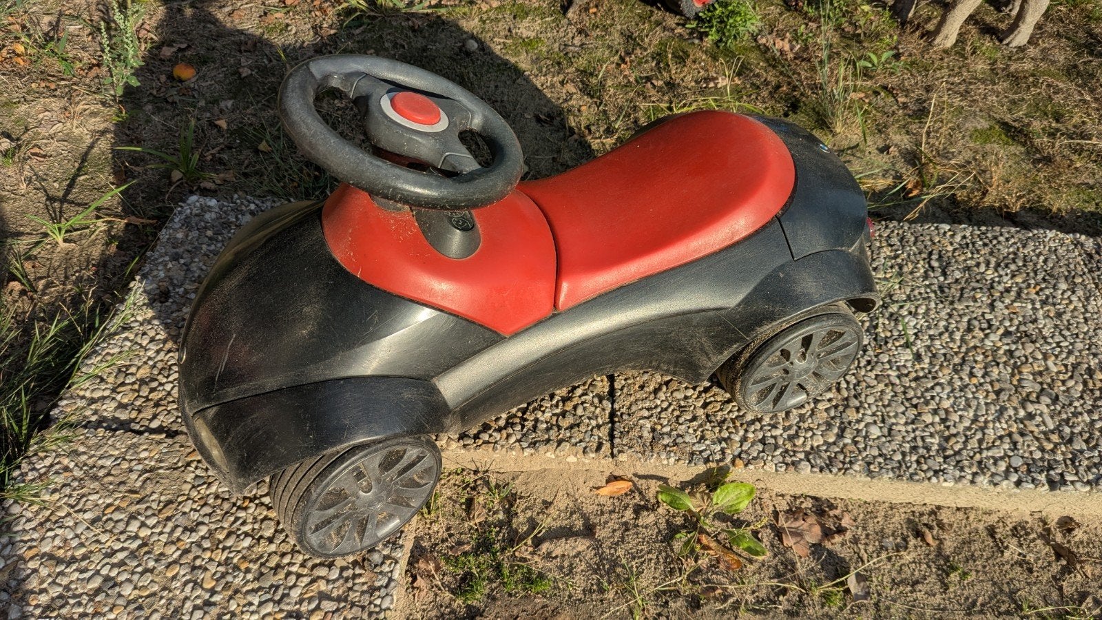 BMW Loopauto voor Kinderen - Zwart/Rood, Ophalen, Gebruikt, Loopvoertuig