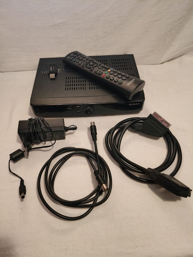 Humax decoder IRHD-5300C/NL (compleet), Ophalen of Verzenden, Zo goed als nieuw, Decoder