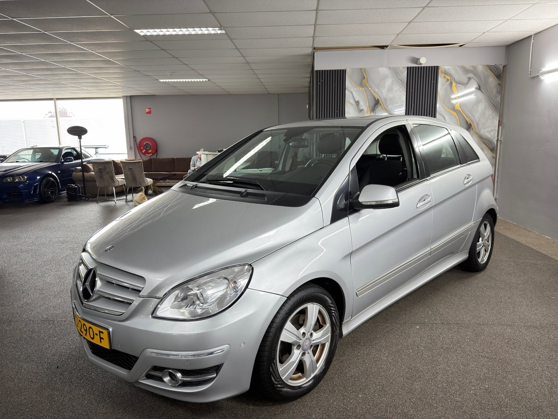 Mercedes-Benz B-klasse 200 Apk Nieuw,Clima,Cruise,stoelverwa, 136 pk, Gebruikt, Zwart, 4 cilinders