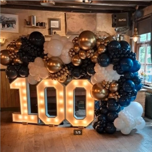 TE HUUR - statafel of lichtcijfer huren voor je feest, Ophalen, Zo goed als nieuw, Verjaardag