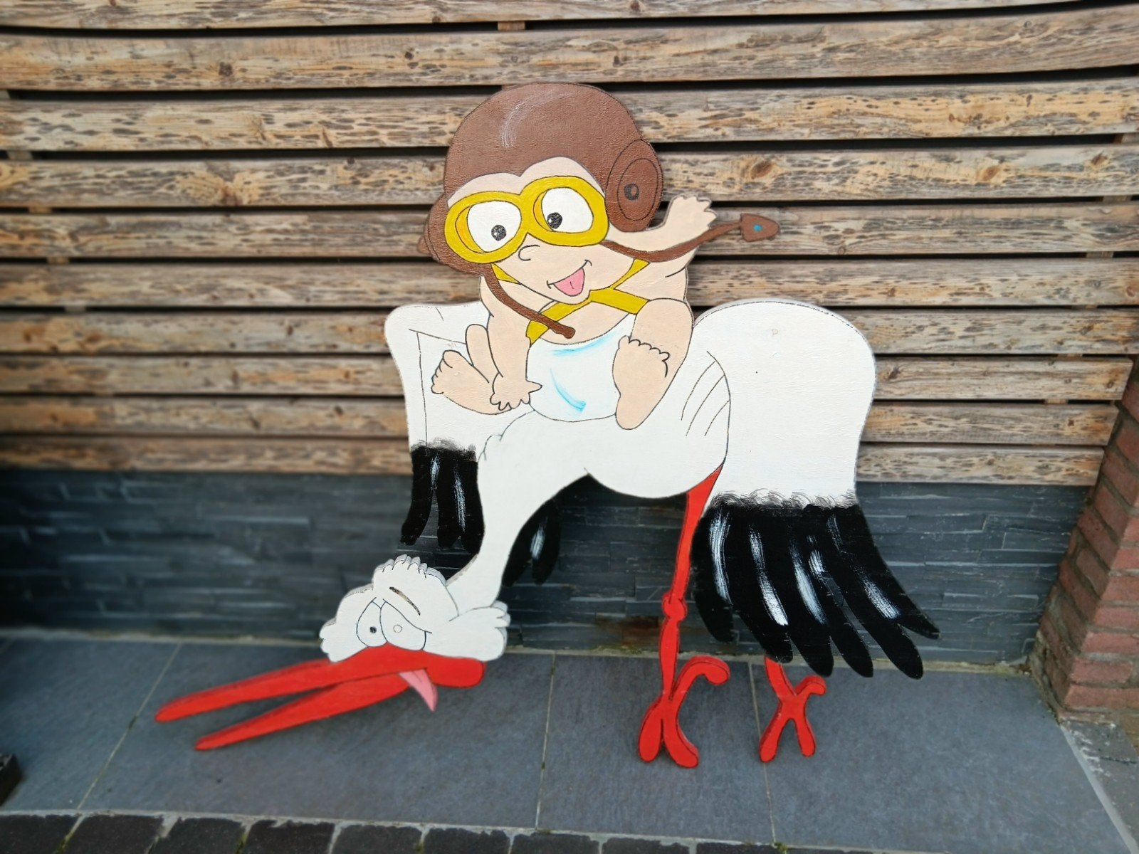 Geboorte bord., Kinderen en Baby's, Kraamcadeaus en Geboorteborden, Ophalen, Zo goed als nieuw, Geboortebord
