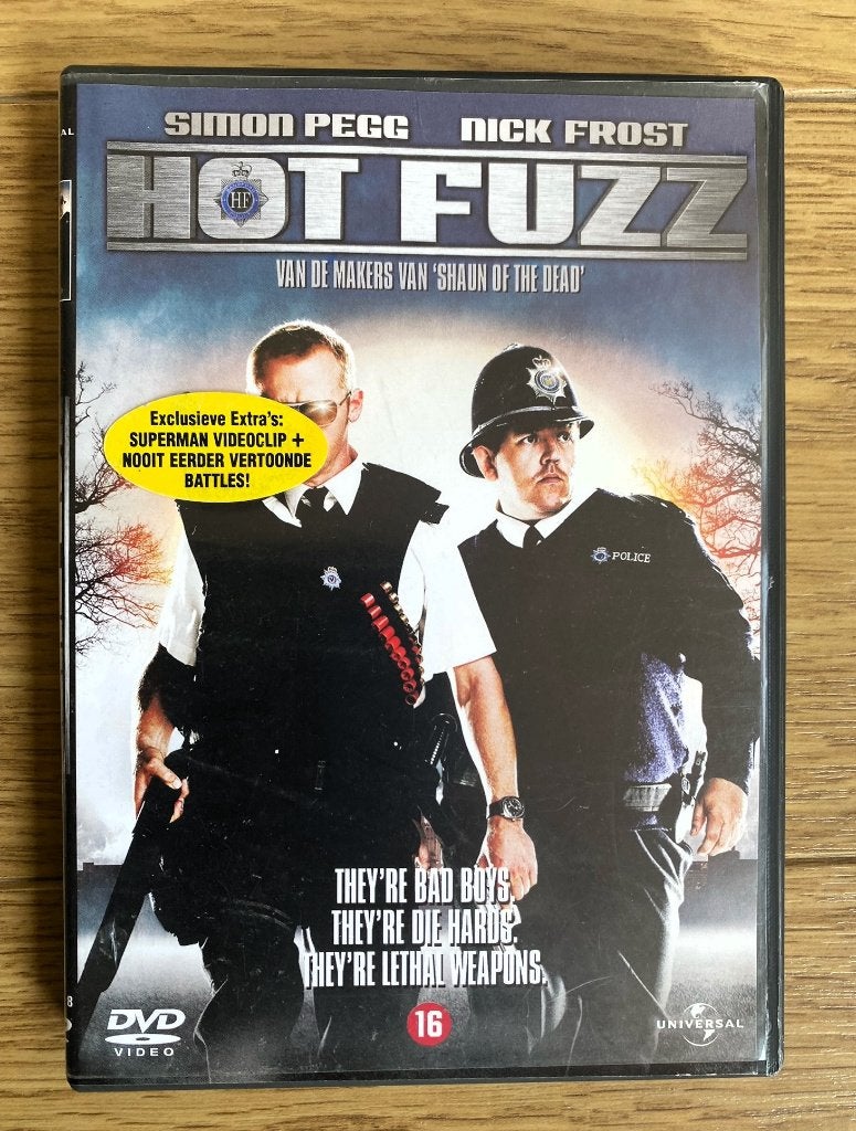 HotFuzz, Vanaf 12 jaar, Ophalen of Verzenden, Zo goed als nieuw, Overige genres