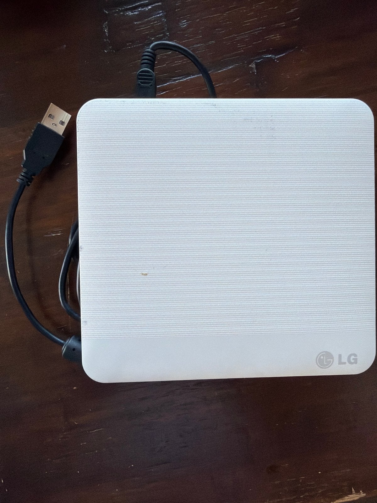 LG Portable Externe DVD Writer - Wit, Computers en Software, Optische drives, Ophalen, Gebruikt, Extern, Cd