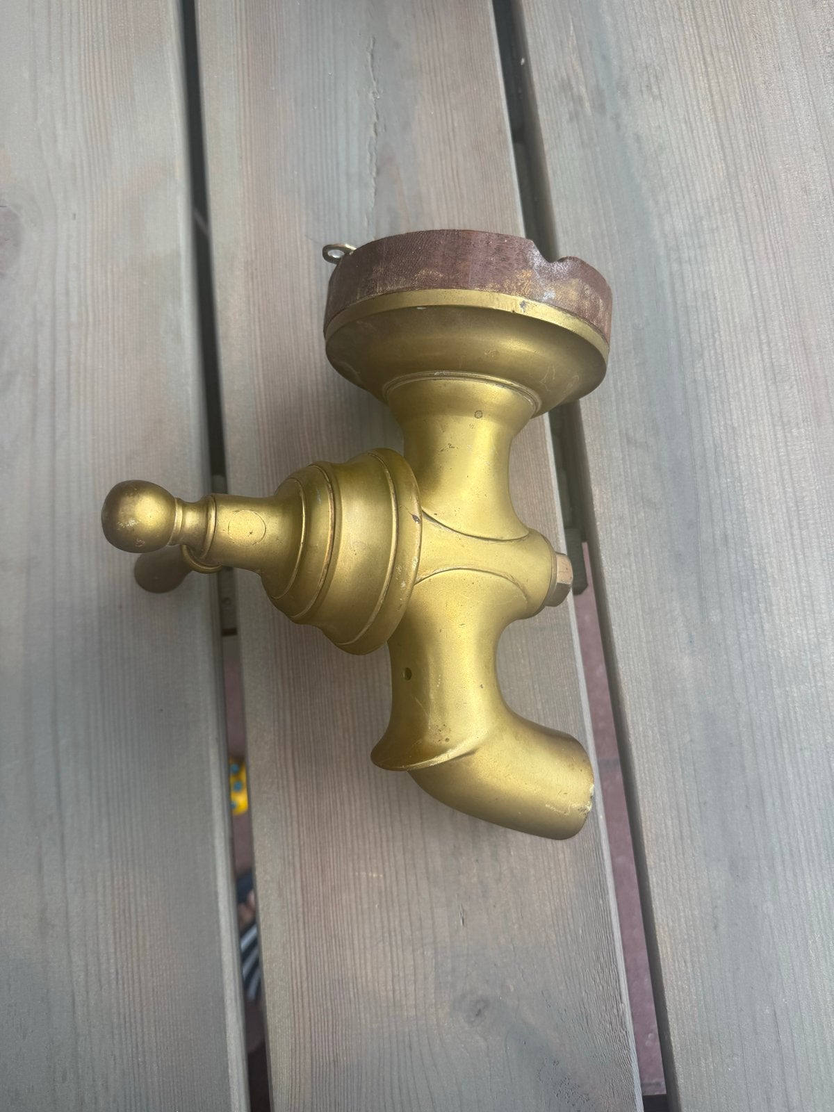 Antieke messing biertap / kraan, Ophalen of Verzenden