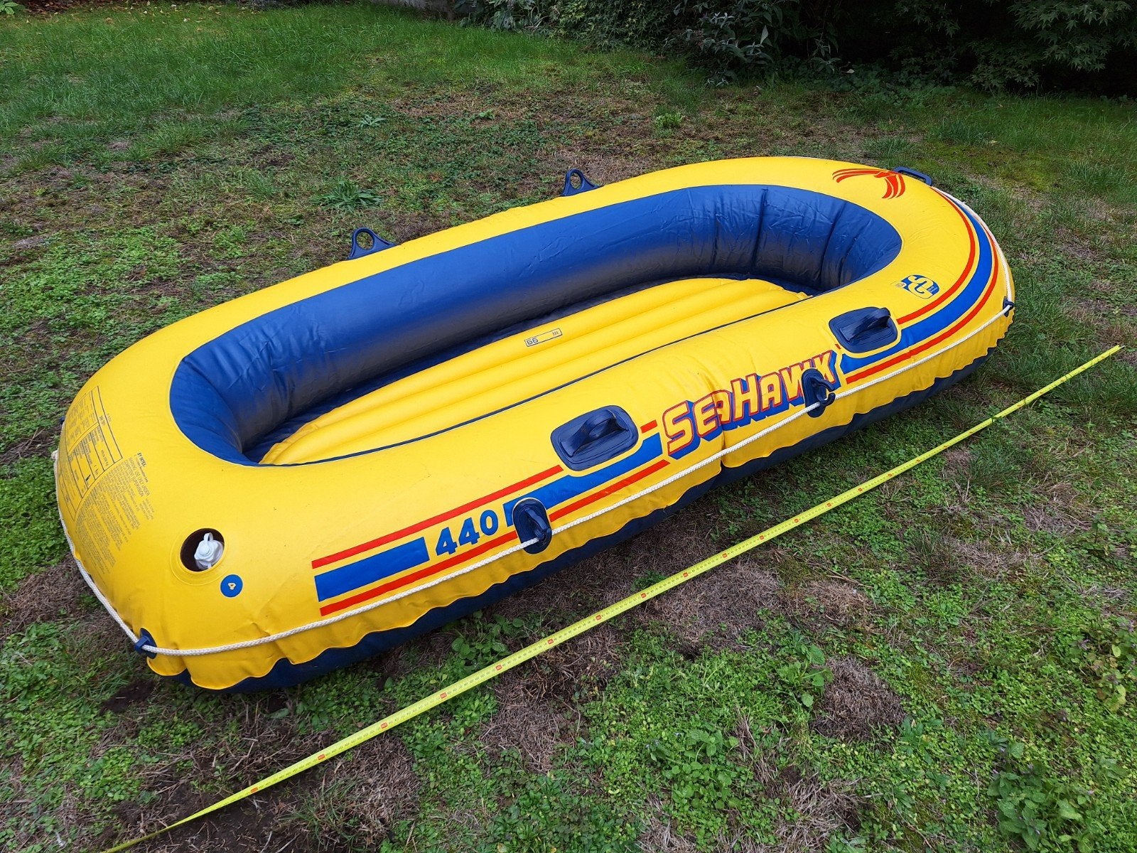 Intex Seahawk 440 opblaasboot, Watersport en Boten, Ophalen, Met peddels, Overige typen, Twee personen