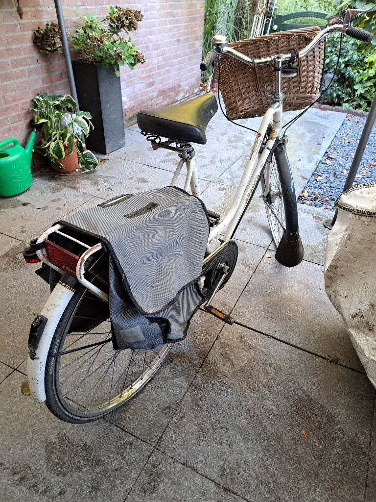 Sparta damesfiets blauw wit 1986 goede staat 30 euro, Ophalen, Sparta, Gebruikt, Versnellingen