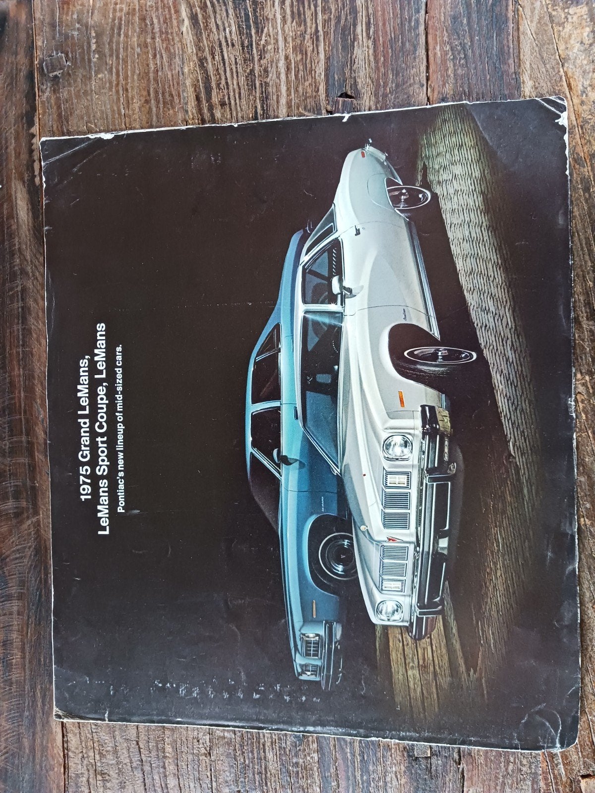Pontiac LeMans folder 1975, Ophalen of Verzenden, Gelezen, Overige merken