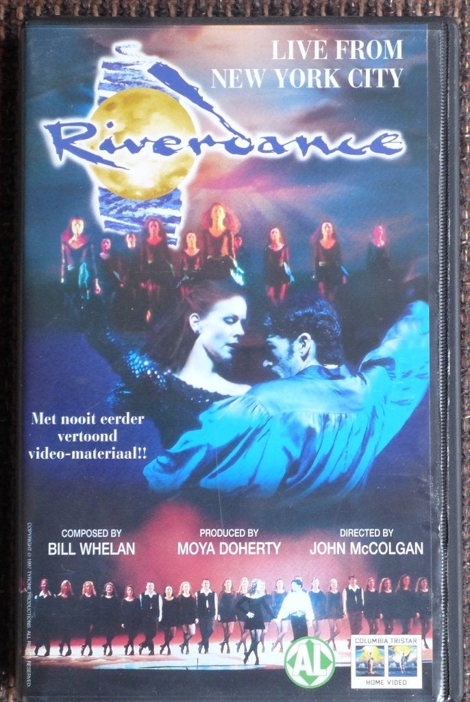 Riverdance New York VHS Video, Alle leeftijden, Ophalen of Verzenden, Nieuw in verpakking, Dansshow