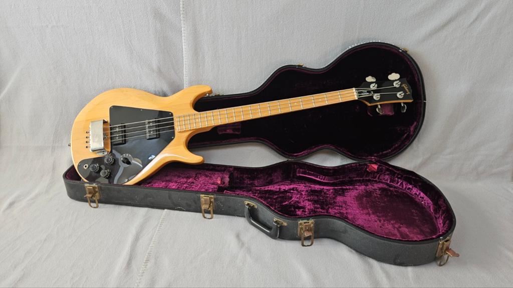 Gibson L-9S Ripper 1976, Muziek en Instrumenten, Snaarinstrumenten | Gitaren | Bas, Gebruikt, Elektrisch, Ophalen