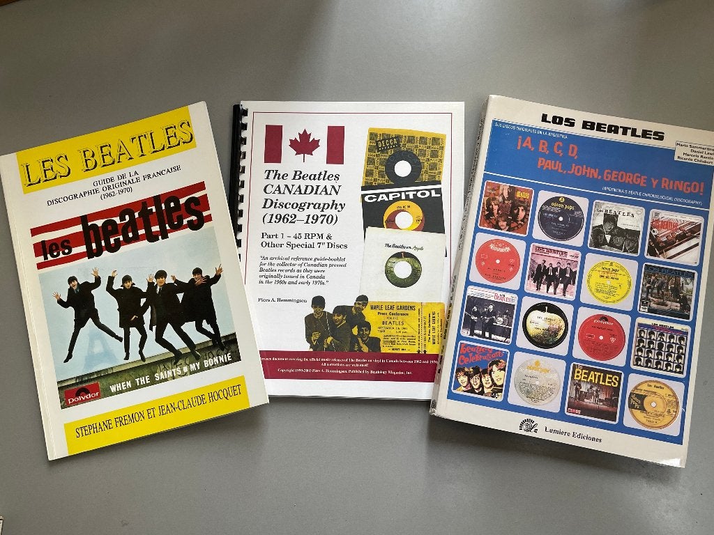 Verschillende Beatles-discografie boeken   vinyl, Cd's en Dvd's, Ophalen of Verzenden, Zo goed als nieuw, Overige formaten, Overige typen
