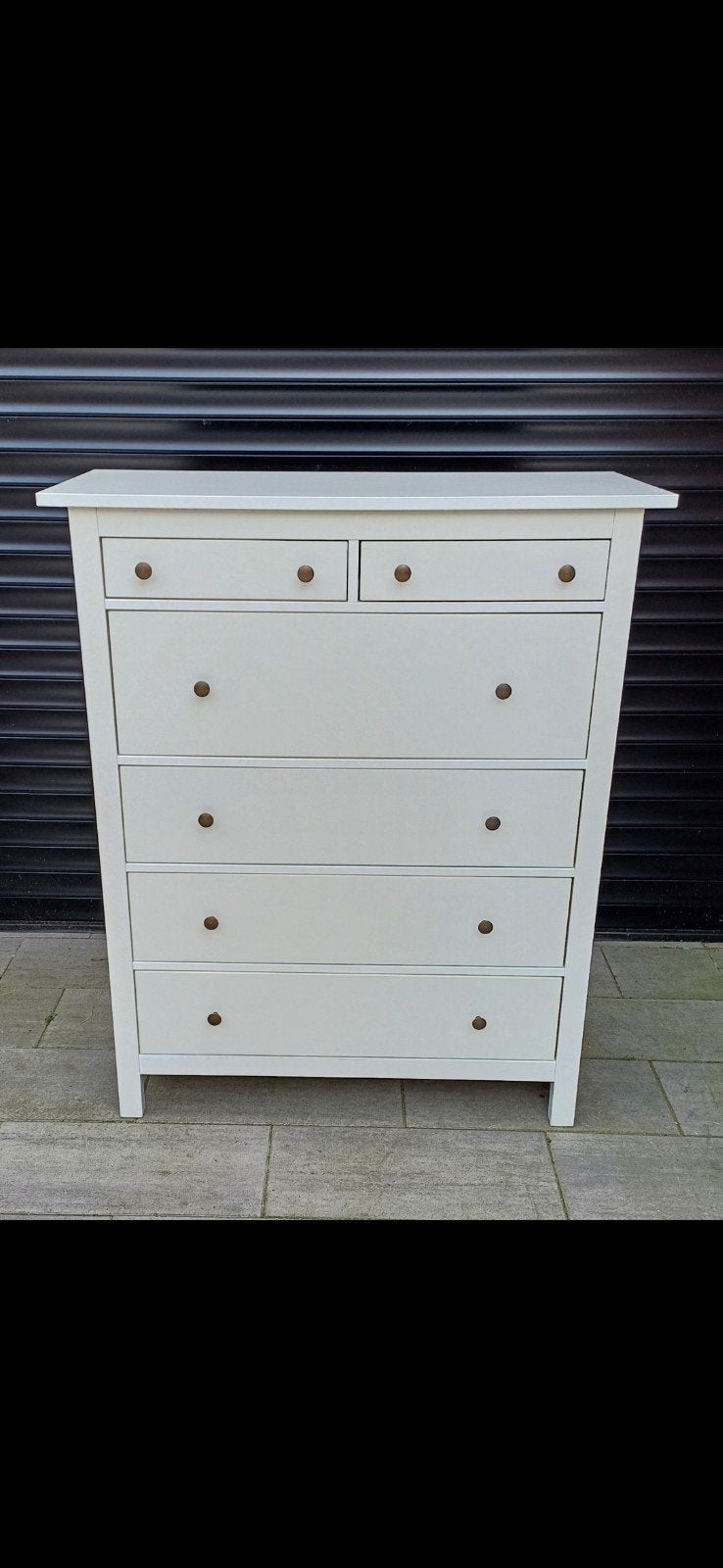 Prachtige witte ikea hemnes ladekast/ladenkast/kast, 5 laden of meer, Ophalen of Verzenden, Zo goed als nieuw, Minder dan 100 cm