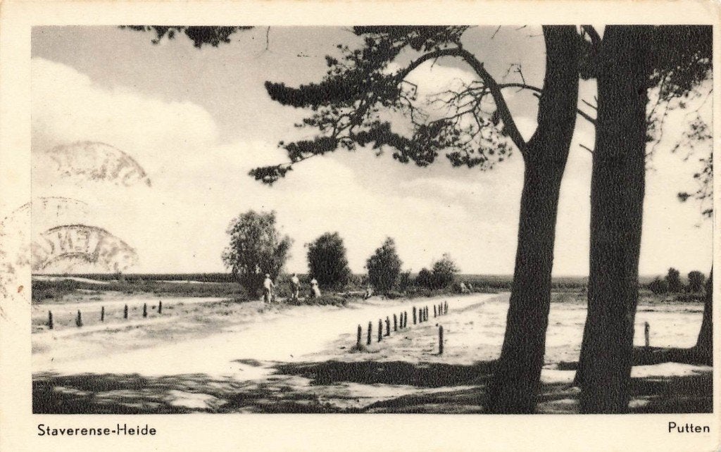 Putten, Staverense Heide, Ophalen of Verzenden, 1960 tot 1980, Gelopen, Gelderland