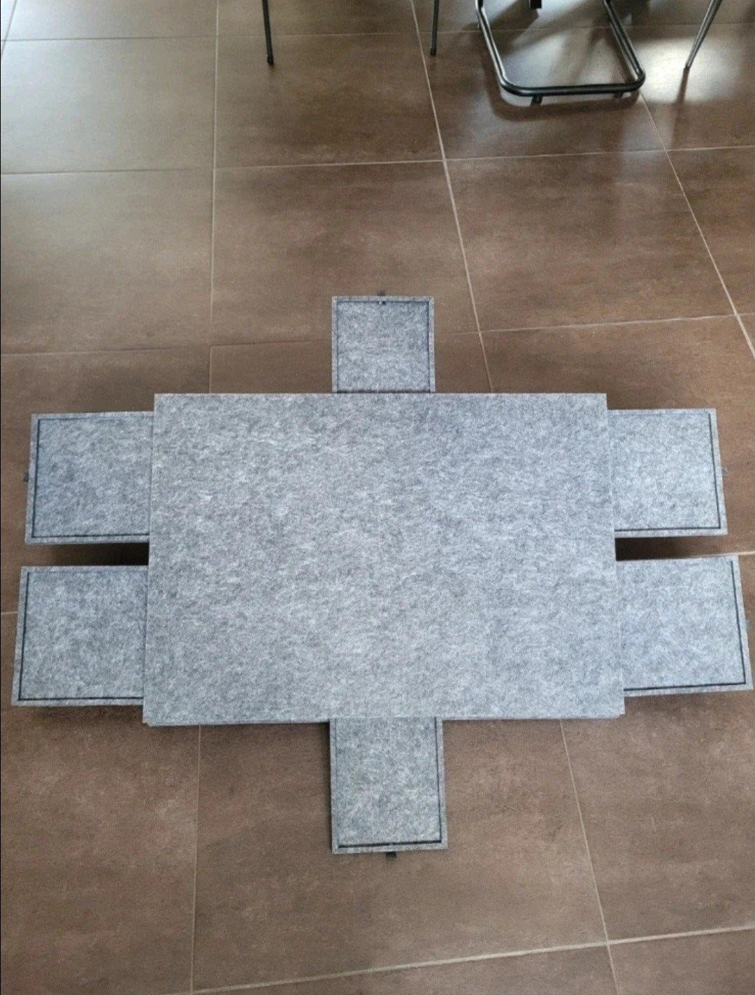 Handige puzzeltafel van vilt, Hobby en Vrije tijd, Ophalen, Nieuw