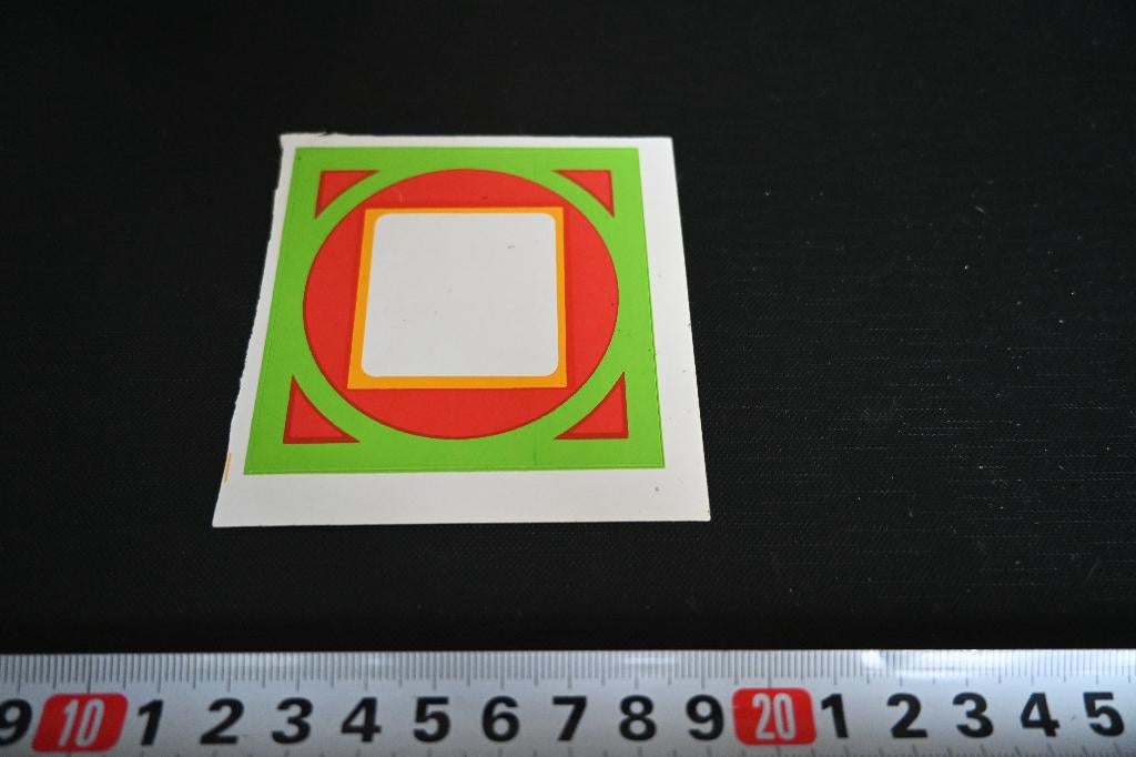 sticker schooletiket PMD586, Ophalen, Zo goed als nieuw