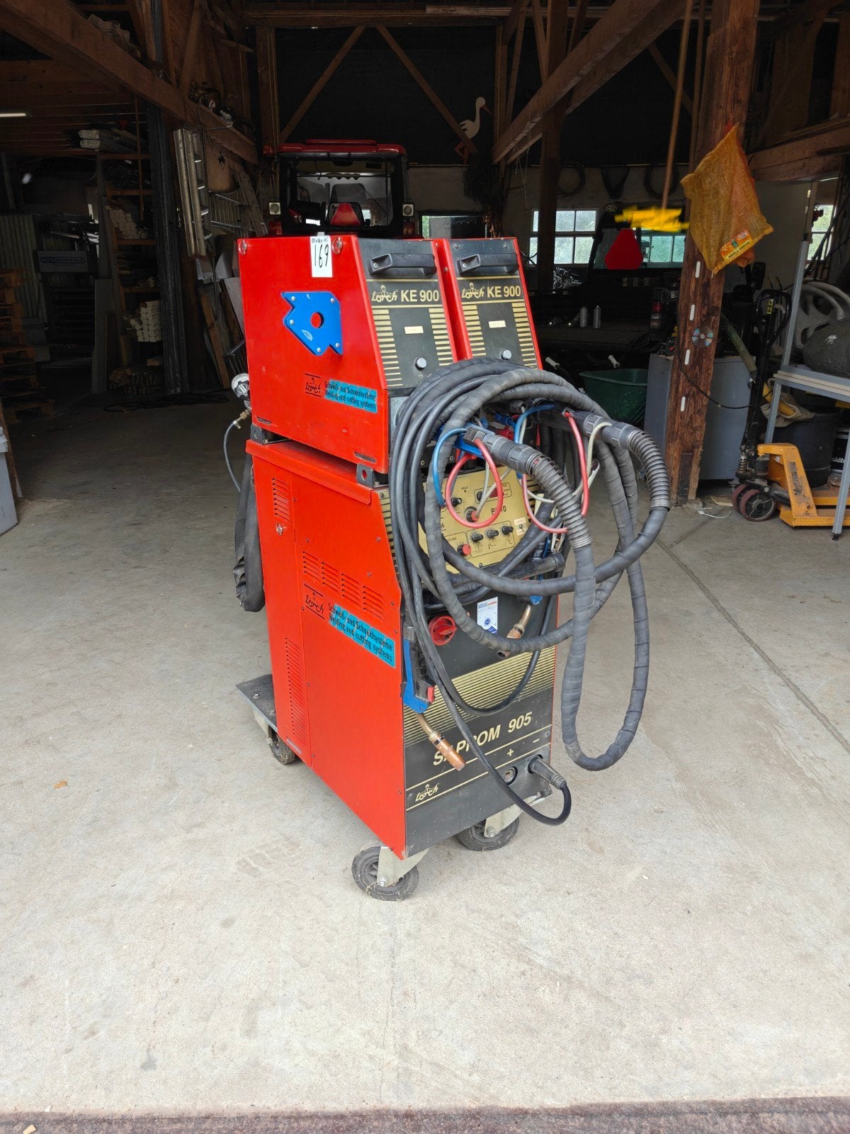 Lorch Saprom 905 MIG/MAG lasapparaat met 2x KE 900, Ophalen of Verzenden