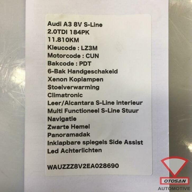 audi a3 8v s line golf 7 gaspedaal vag 5q1723503f, Auto-onderdelen, Interieur en Bekleding, Gebruikt, AUDI AG, Auto-Union-Strasse 1
85045  Ingolstadt, DE
