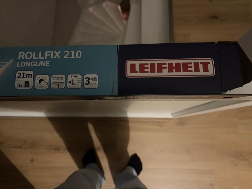 Leifheit Rollfix 210 Longline uittrekbare waslijn, Ophalen of Verzenden, Nieuw, Overige typen