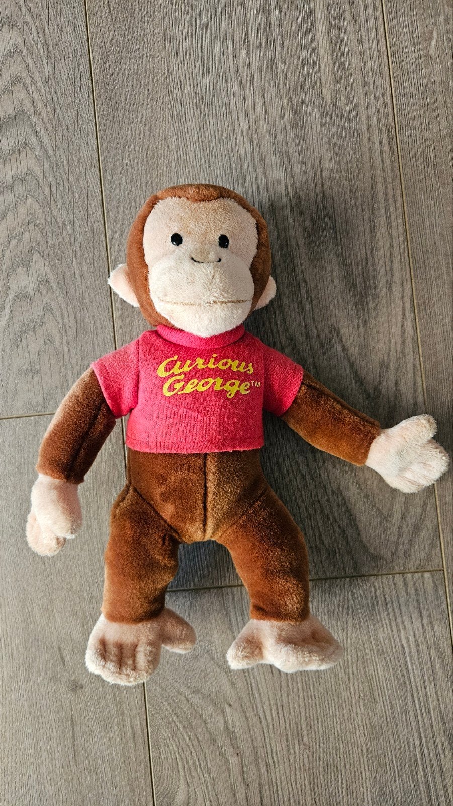 Curious George knuffel, Ophalen of Verzenden, Zo goed als nieuw, Overige typen