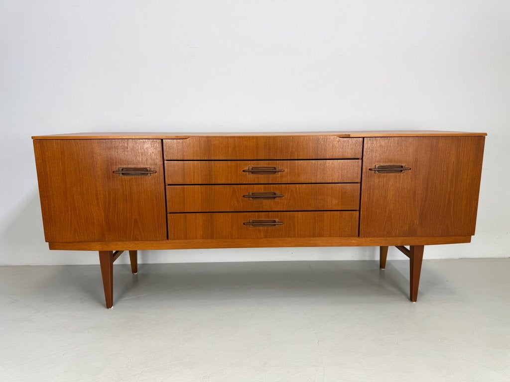 Vintage dressoir, Verzenden, Zo goed als nieuw, 25 tot 50 cm, 150 tot 200 cm