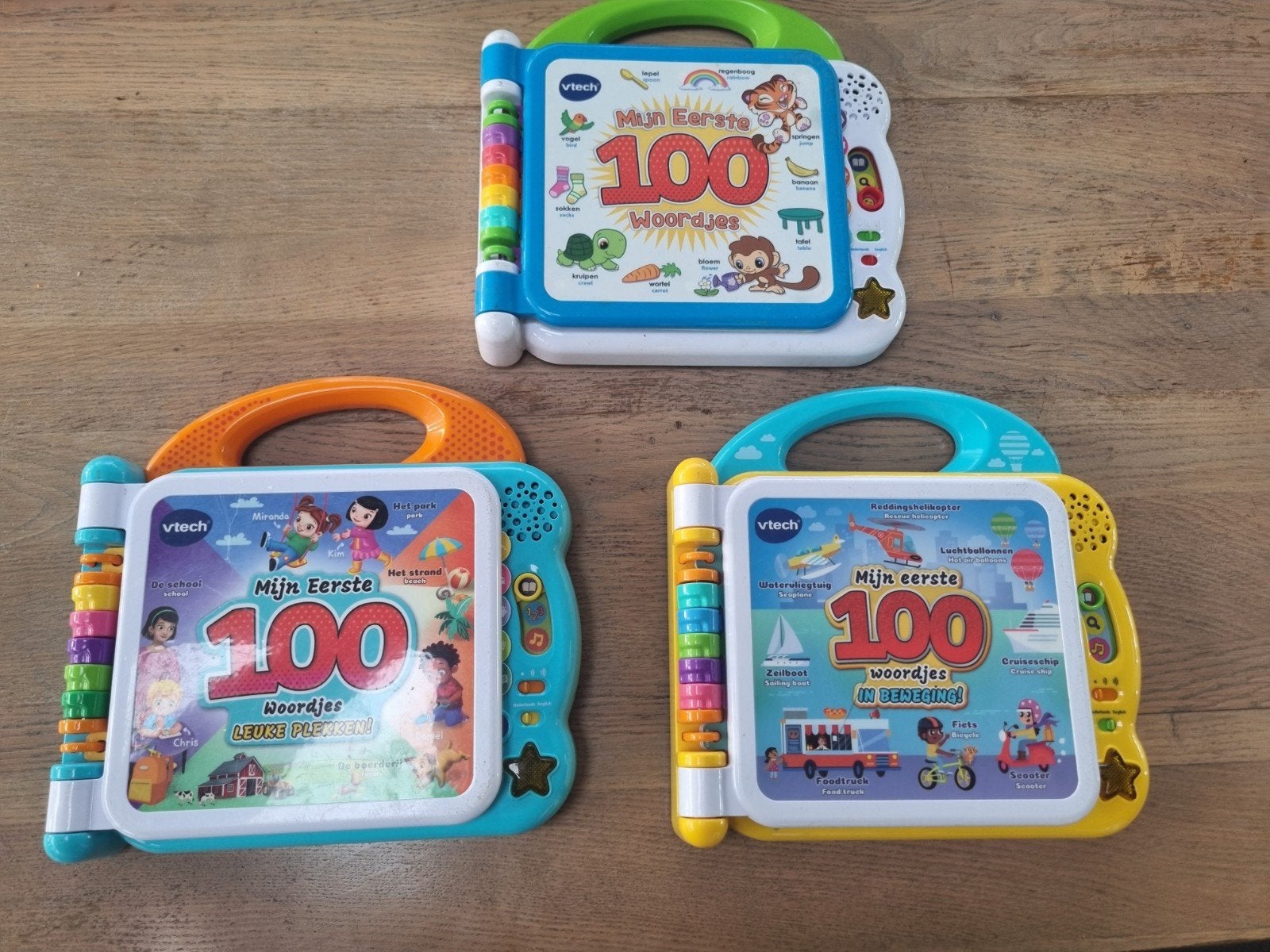 Vtech boeken met geluid., Ophalen, Gebruikt, 6 maanden tot 2 jaar