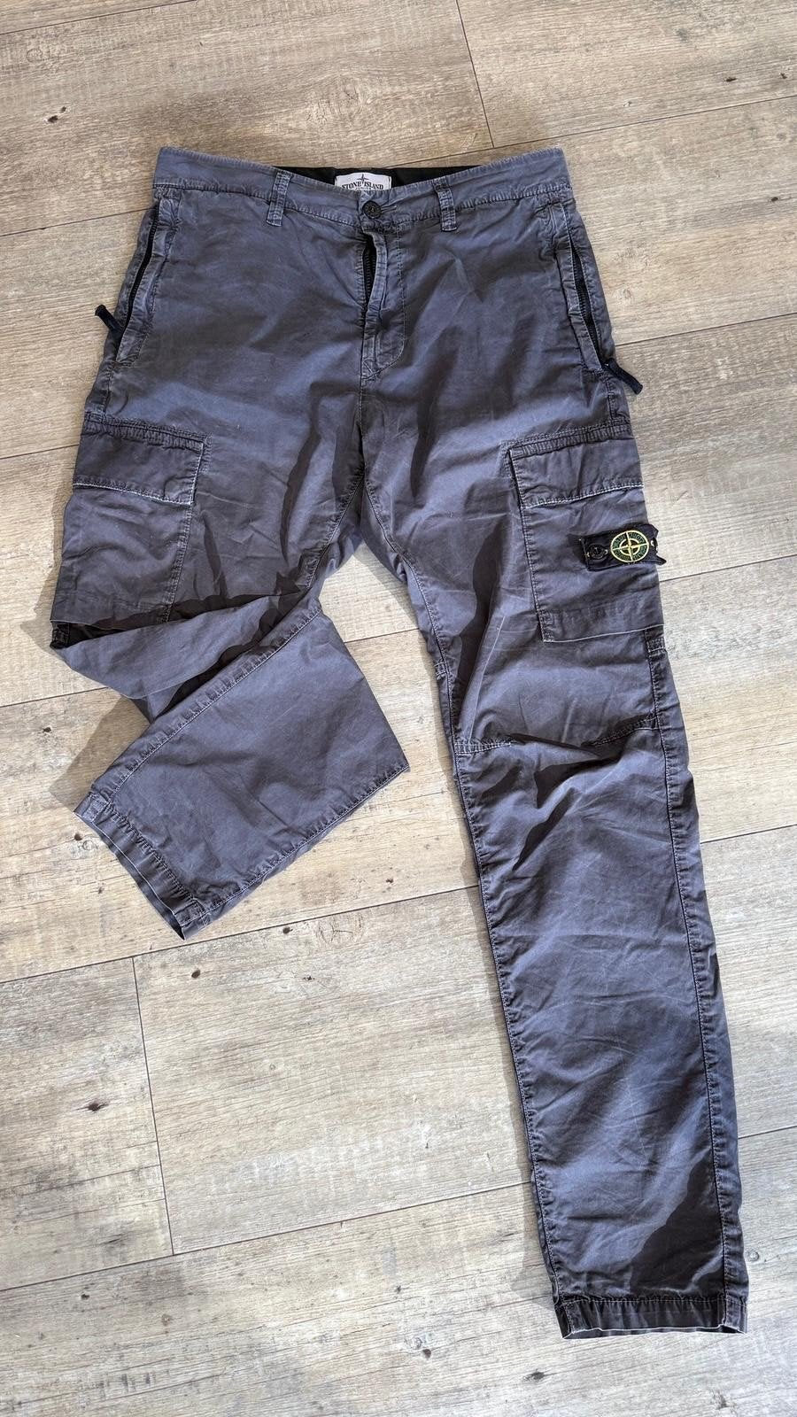 Stone Island Cargo Broek - Grijs, Broek, Gebruikt, Ophalen of Verzenden, Stone Island