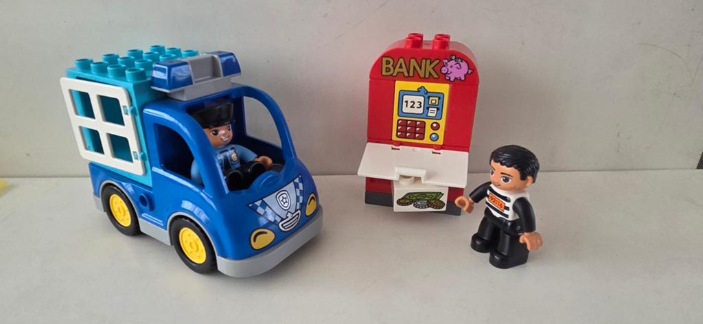 Lego Duplo 10809 Politie Bankoverval - Compleet, City, Ophalen of Verzenden, Zo goed als nieuw, Duplo