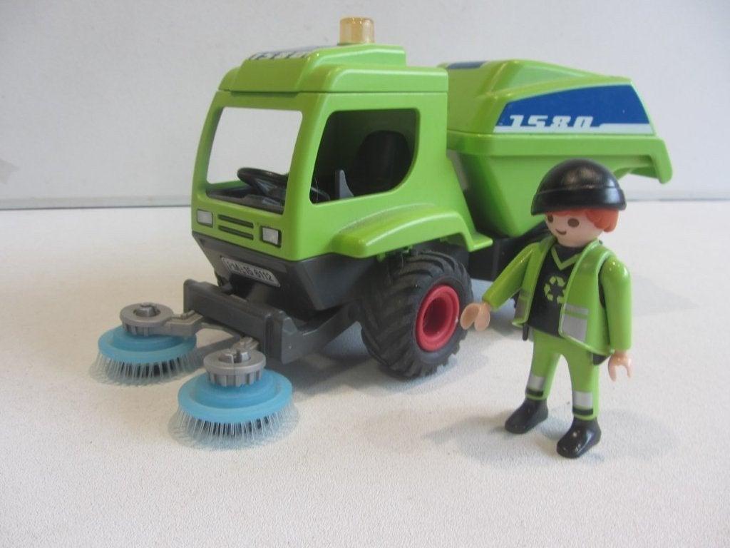 Playmobil Straatveger – 6112 auto, Ophalen of Verzenden, Gebruikt, Los playmobil