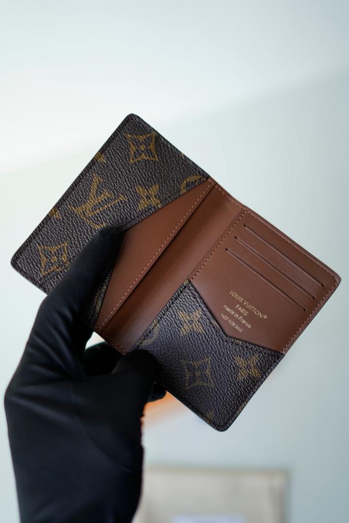 Louis Vuitton Card Holder portemonee Monogram, Sieraden, Tassen en Uiterlijk, Portemonnees, Ophalen of Verzenden, Nieuw, Bruin