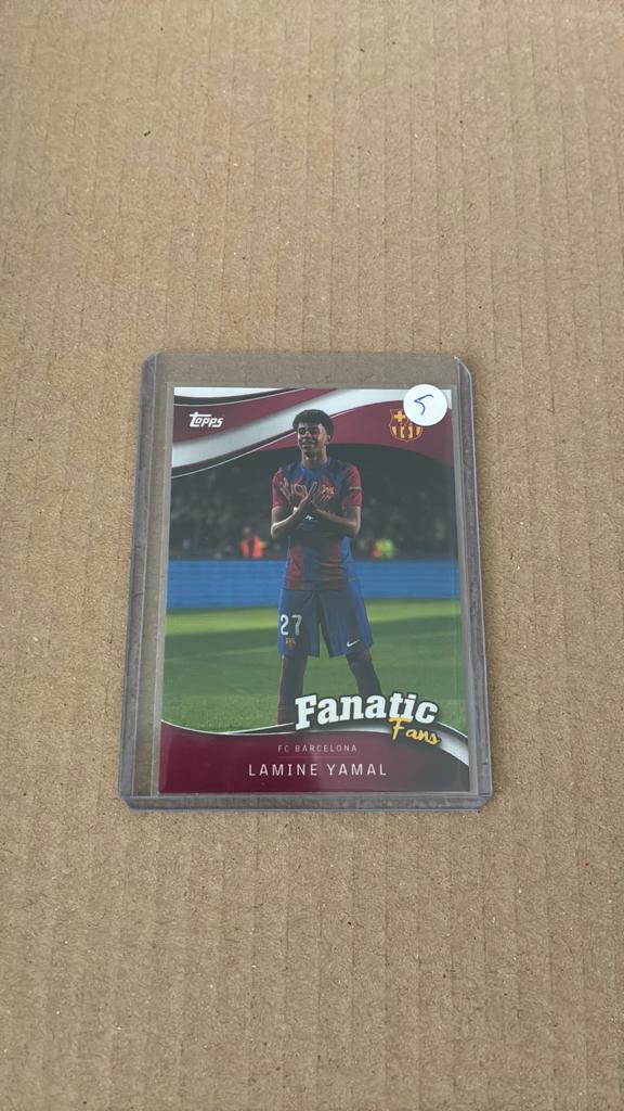Topps fanatic lamine yamal, Ophalen of Verzenden, Zo goed als nieuw, Plaatje