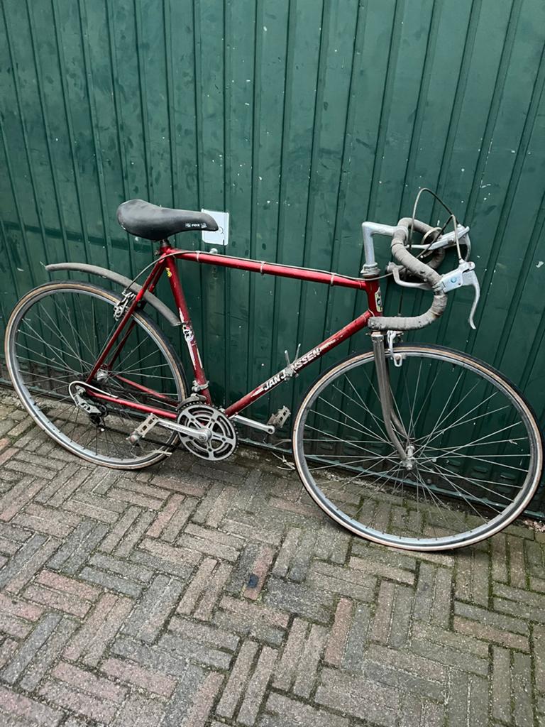Jan Janssen Vintage Wielrenfiets - Klassieker, 28 inch, Gebruikt, 53 tot 57 cm, Ophalen