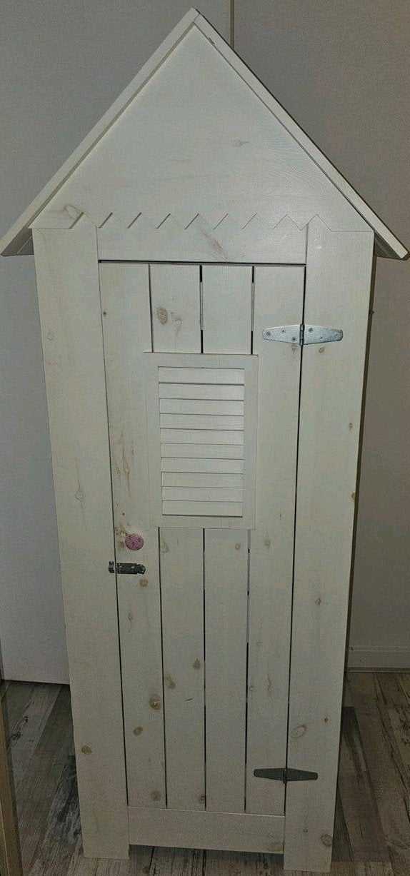 Unieke strandhuisje kast, Ophalen, Gebruikt