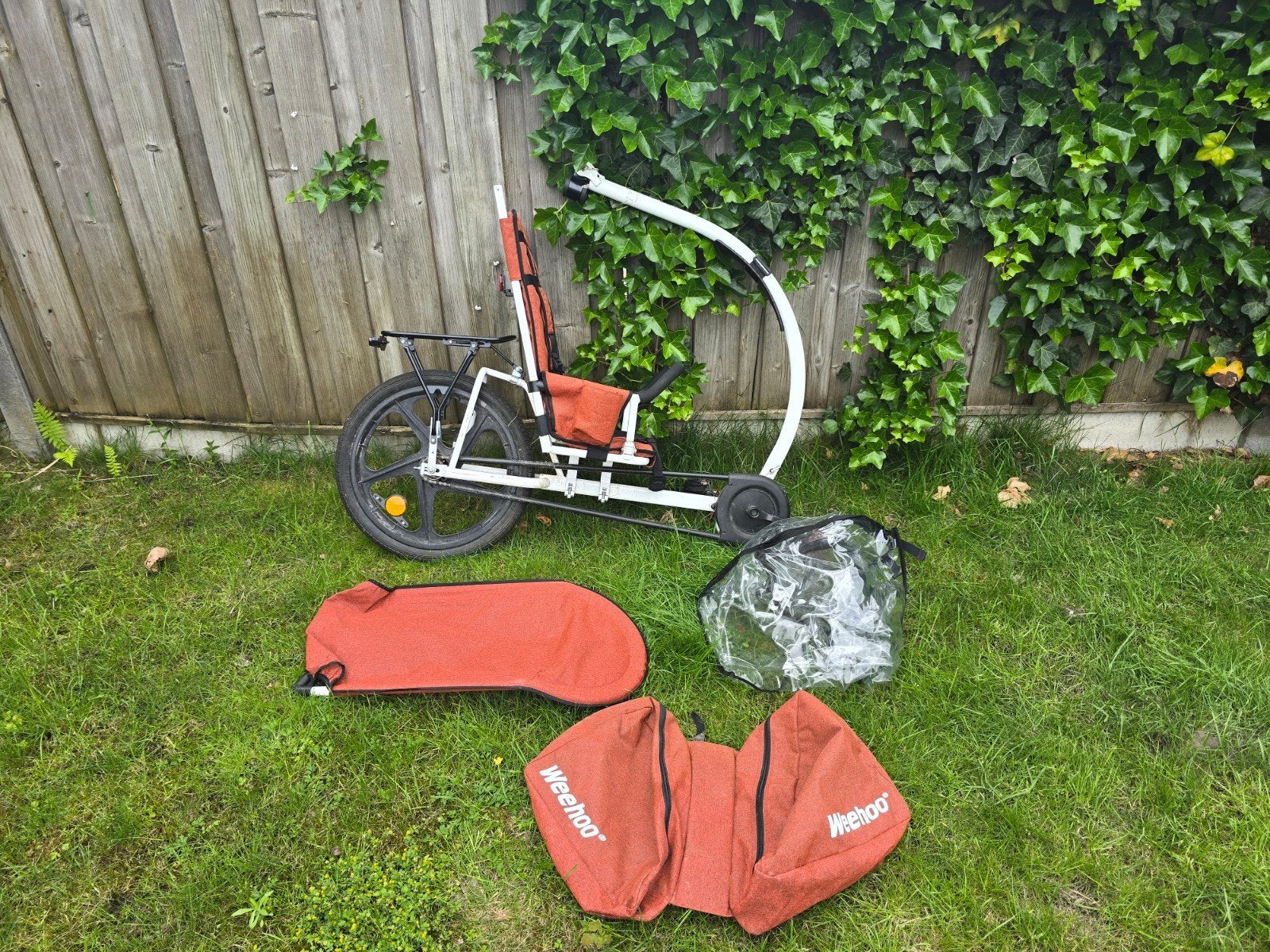 Weehoo Thrill aanhangfiets met extra bagagedrager, Ophalen, Gebruikt, 80 kg of meer, Weehoo