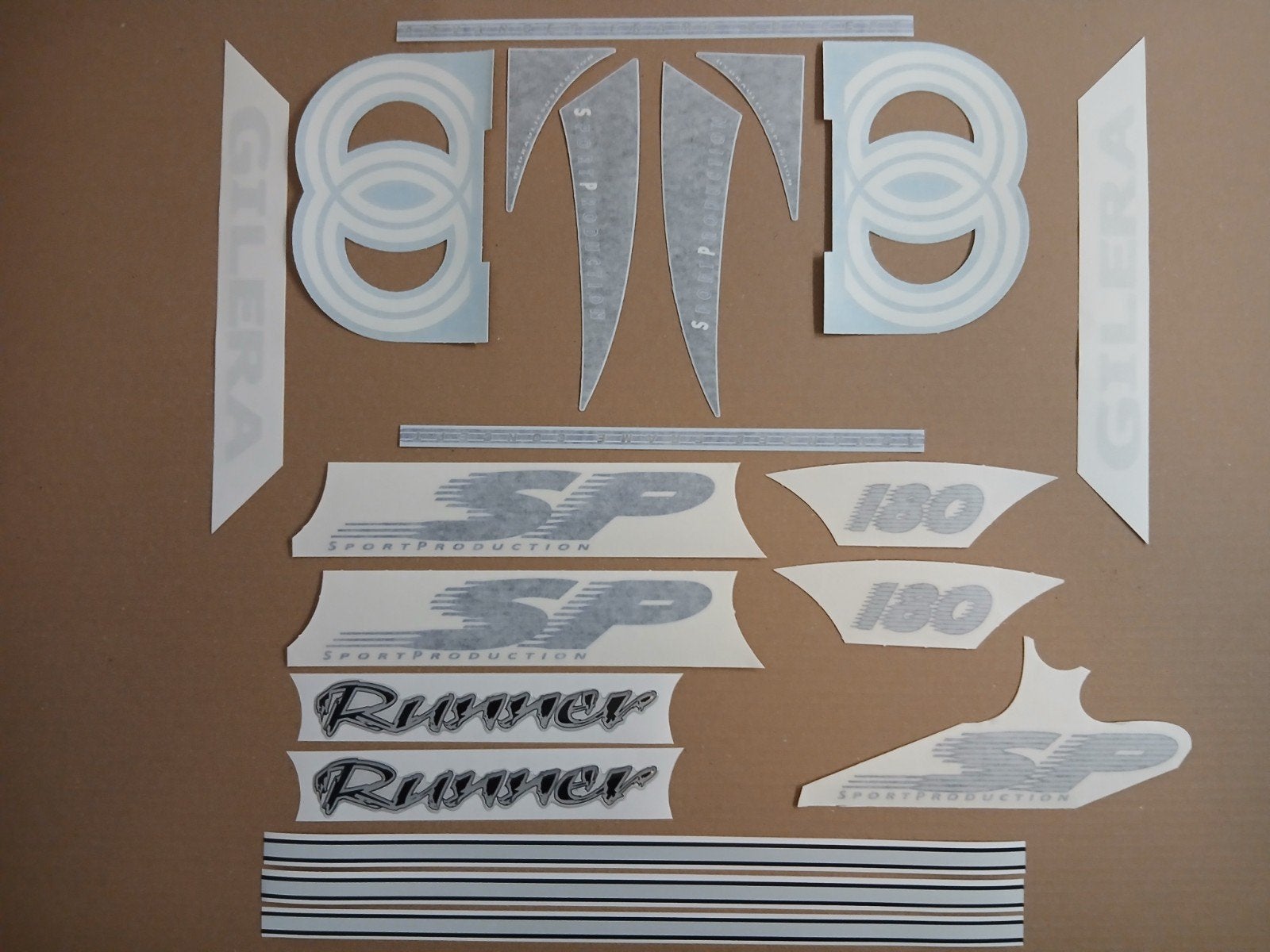 Stickerset Gilera Runner SP Blauw, Ophalen of Verzenden