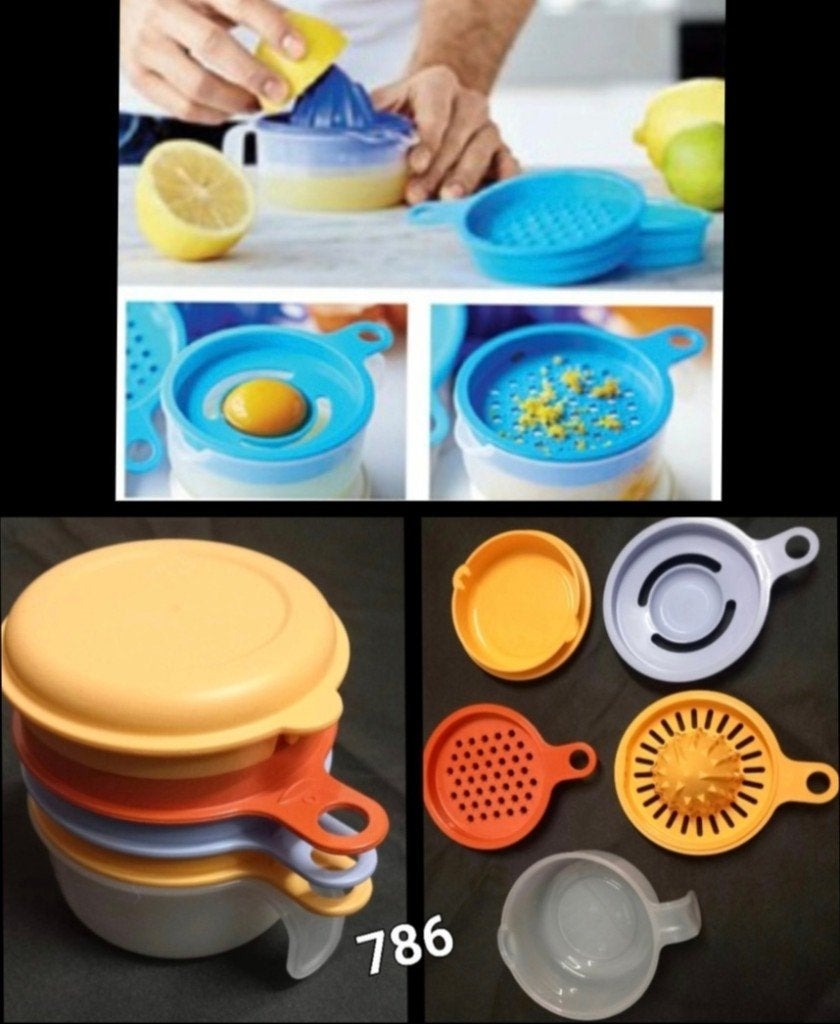 Tupperware Koksmaatje Handige 5-in-1 KeukenhulpSet, Huis en Inrichting, Keuken | Tupperware, Overige kleuren, Overige typen, Nieuw