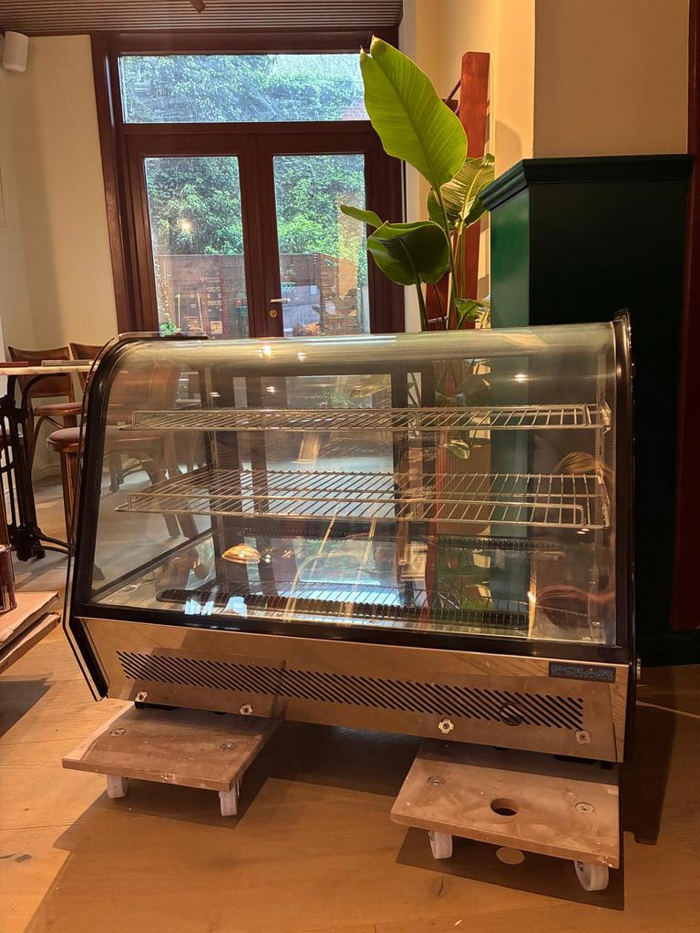 Koelvitrine, Ophalen, Overige typen, 60 tot 90 cm, Zo goed als nieuw
